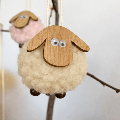 Wiggle Lamb Ornament