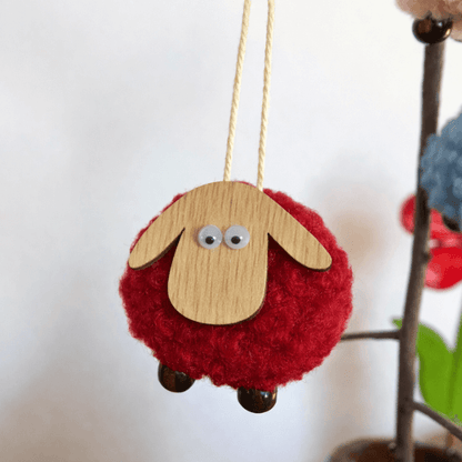 Wiggle Lamb Ornament