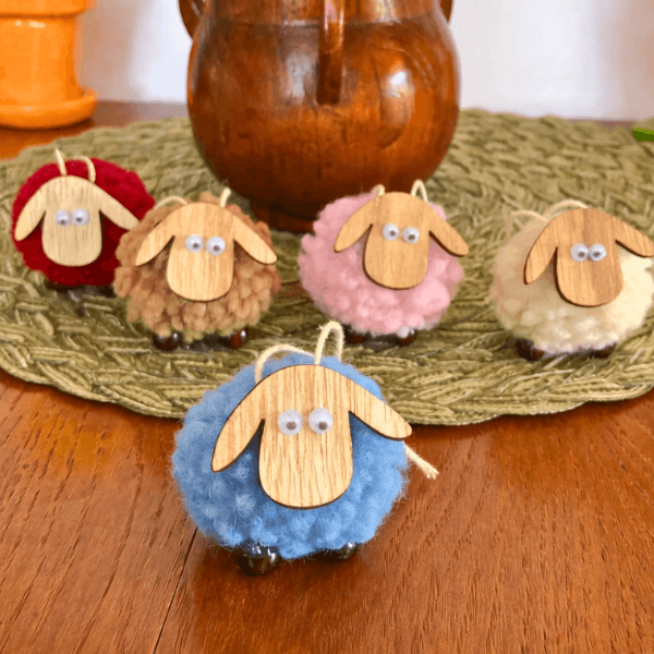 Wiggle Lamb Ornament