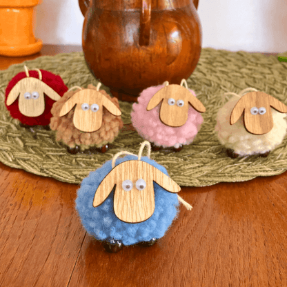 Wiggle Lamb Ornament