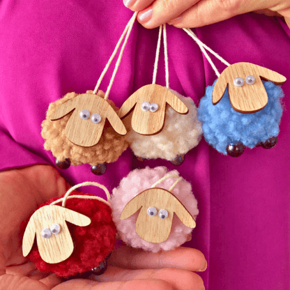 Wiggle Lamb Ornament