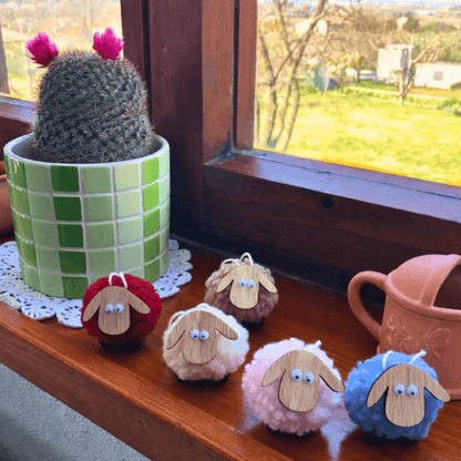 Wiggle Lamb Ornament