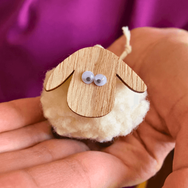 Wiggle Lamb Ornament