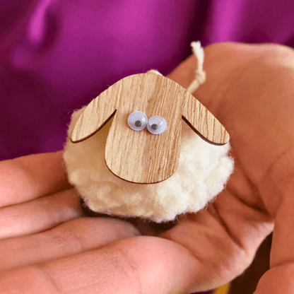 Wiggle Lamb Ornament