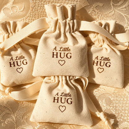 A Little Hug™ – Wooden Heart Gift Set