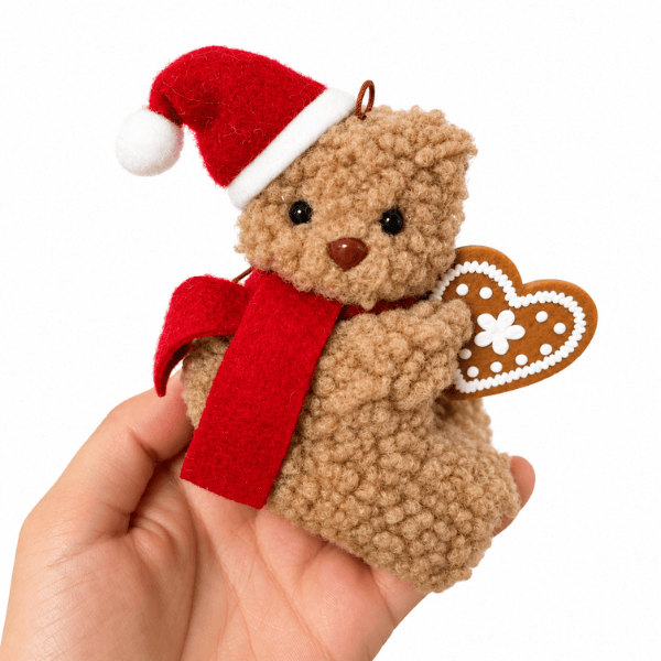 Christmas Teddy Bear & A Little Hug Gift Set