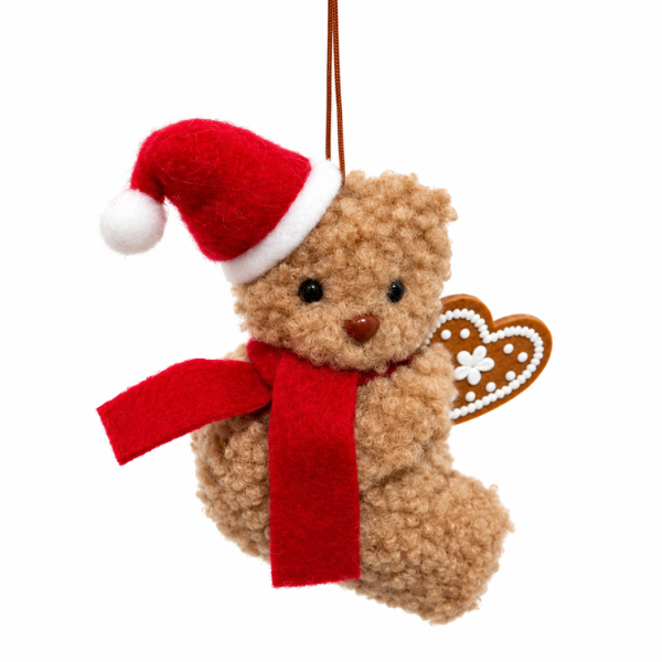 Christmas Teddy Bear & A Little Hug Gift Set