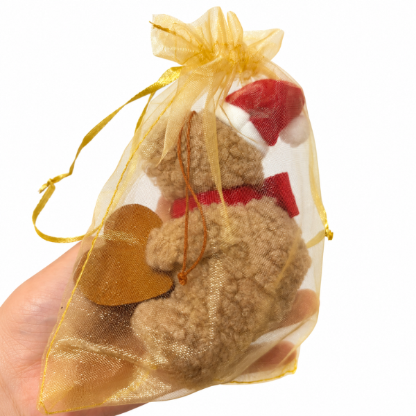 Christmas Teddy Bear & A Little Hug Gift Set