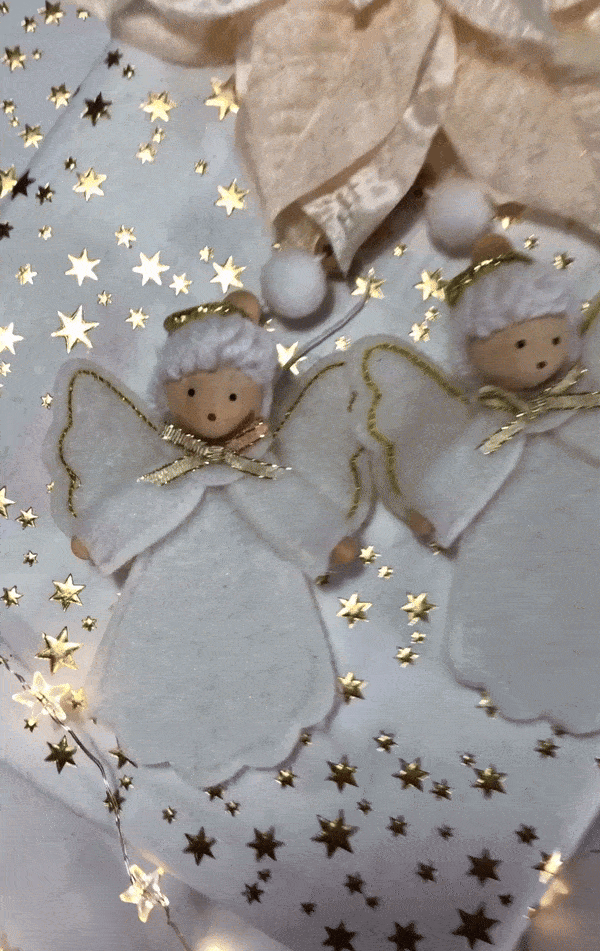 Little white angel – for protection, peace, & love