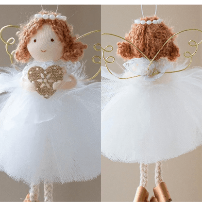 Handmade Golden Winged Fairy Angel Dancers