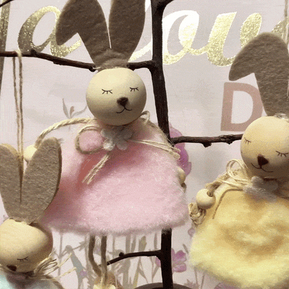 Sweet Dreams Hanging Bunny Dolls