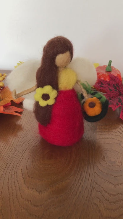 Autumn Thanksgiving Angels for a Season of Gratitude