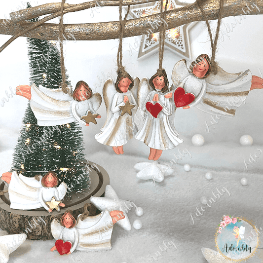 Handmade Vintage Christmas Angels