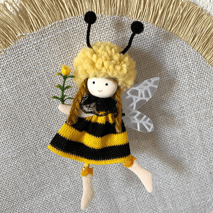 Handmade Hanging Bee Ornaments