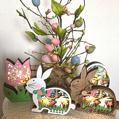 Wooden decor light