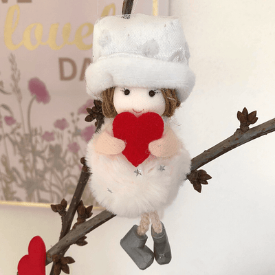 Handmade Valentine's Dolls