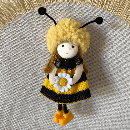 Handmade Hanging Bee Ornaments