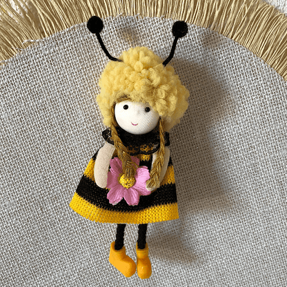 Handmade Hanging Bee Ornaments