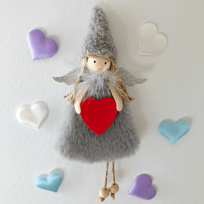 Handmade Valentine's Dolls