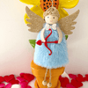 Handmade Valentine's Angels